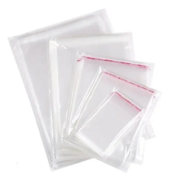 Customized Printing Self-Adhesive Sealing Treat Bag Wrap Bags Poly Bag with Self Adhesive Flap