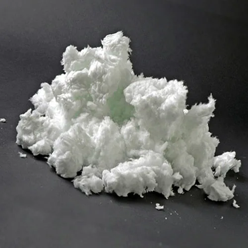 Sprayed Loose Fill Fiberglass Insulation Blowing White Glass Wool