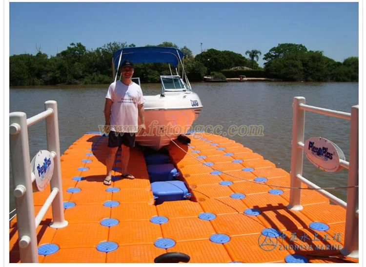 Jet Ski Dock Floating Pontoon Plastic HDPE Modular Pontoon Dock