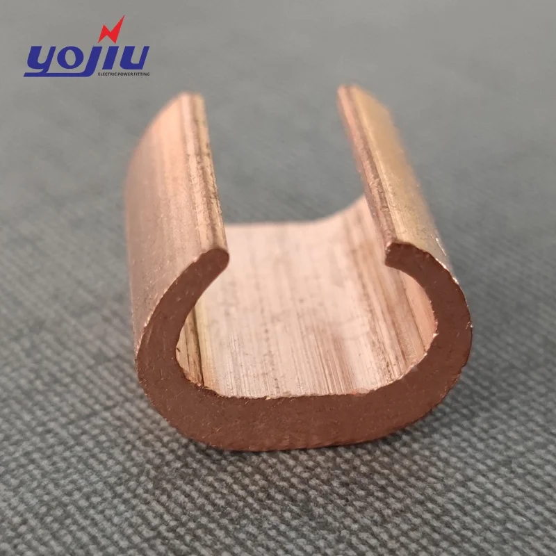 Manufactured Electric Wire Cable Connector C Clamp Type Metal Brass Suspension Clamp for Inch Measurement System Pipe Connection