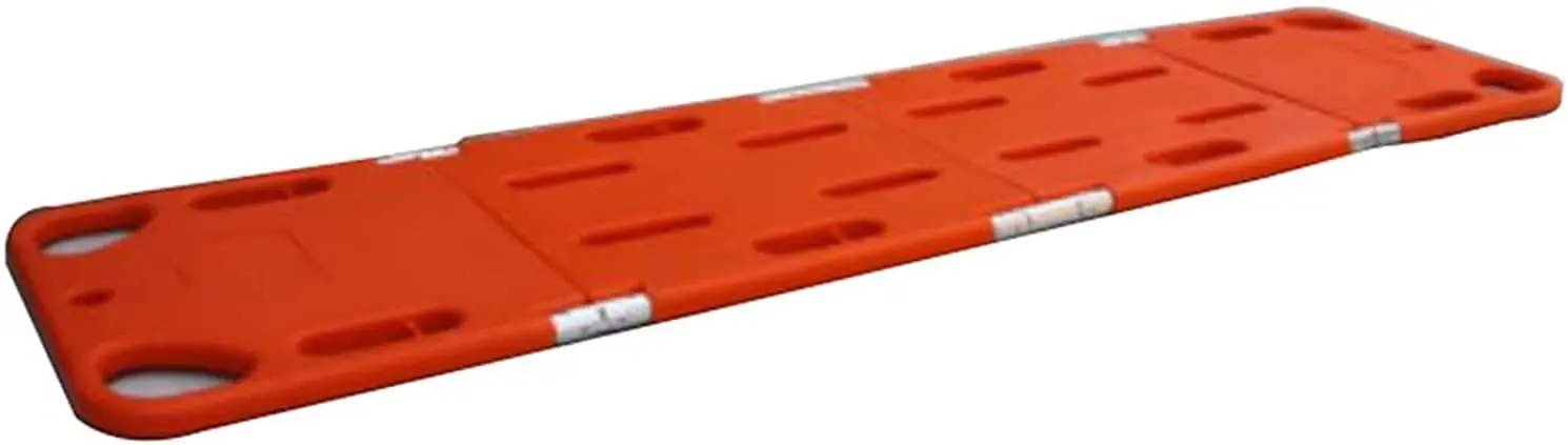 Hongan medical First Aid Emergency foldable Plastic 4 fold Rescue Spine Board Stretcher