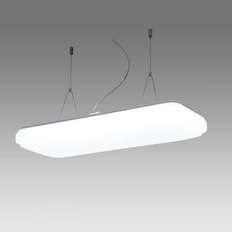 Office home dining Simple modern studio Led chandelier Nordic ceiling Chandelier Linear light