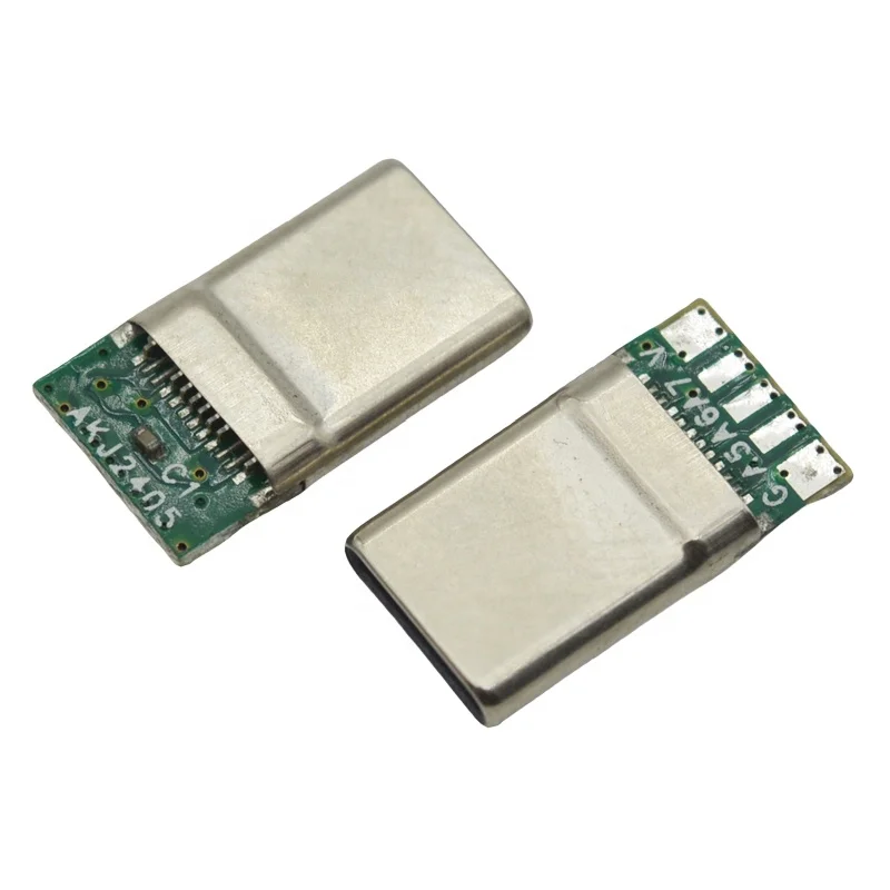 Type-C 16-контактный разъем с разъемом PCB интерфейс быстрой зарядки металлической оболочкой USB