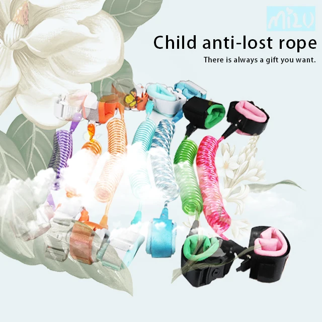 
Child safety soft wristband harness leashes with lock antio lost wrist link for amazon hot sale 