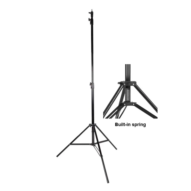 
professional Aluminum Light Stand 286cm Heavy Duty Spring Cushioned stand tripod for studio flash photography lightings 