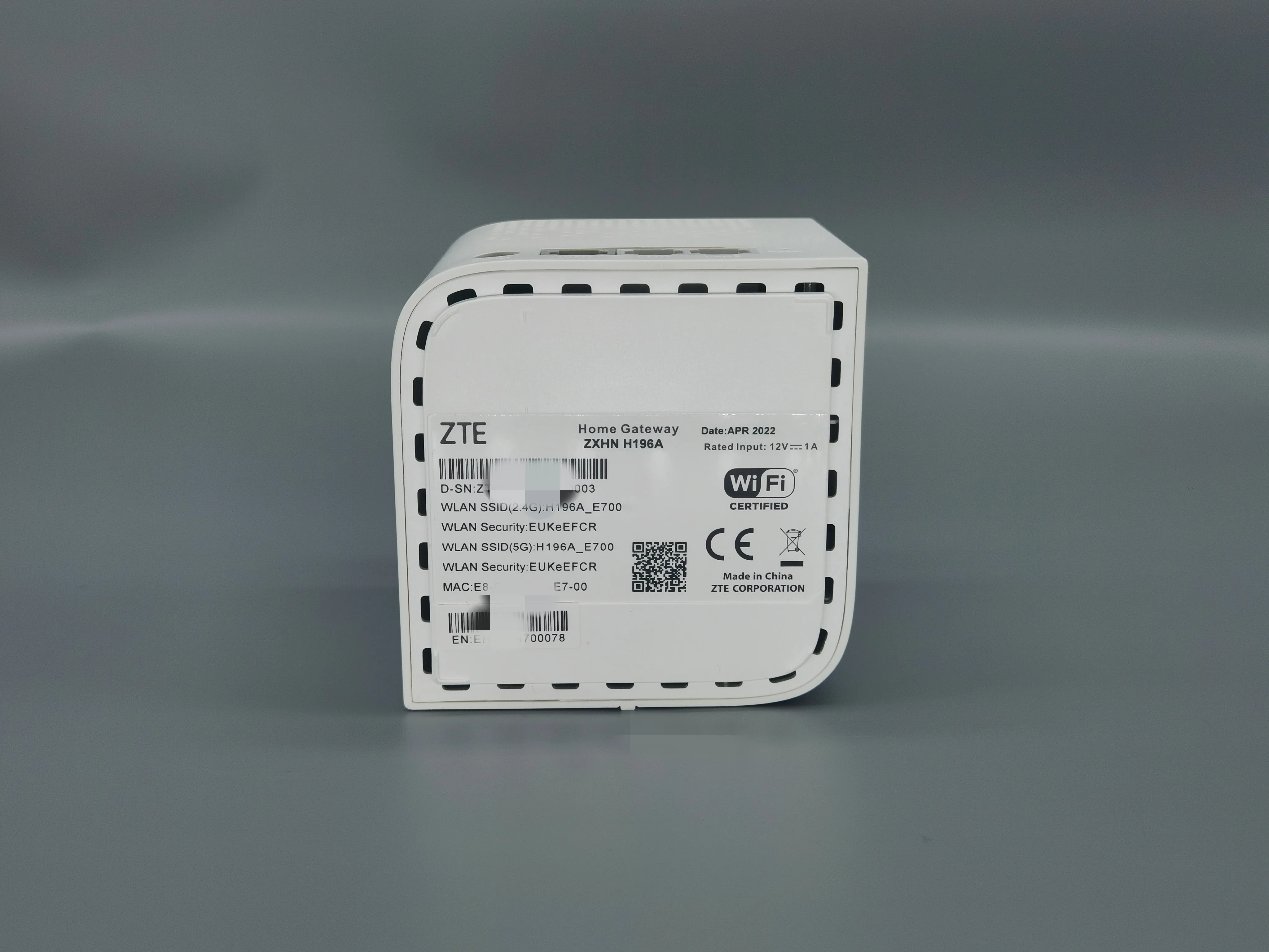 ZXHN H196A  AC1200 gigabit dual band 1GE WAN+2GE LAN Mesh wifi routers for ZTE fiber router