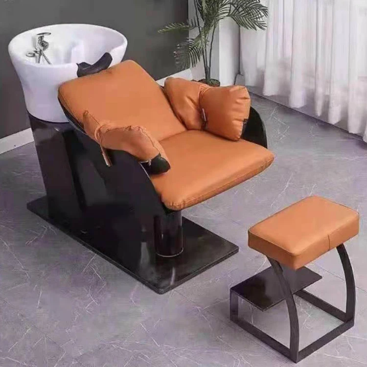 Shampoo Sink And Chair Electric Salon Chair Massage Spa Chair