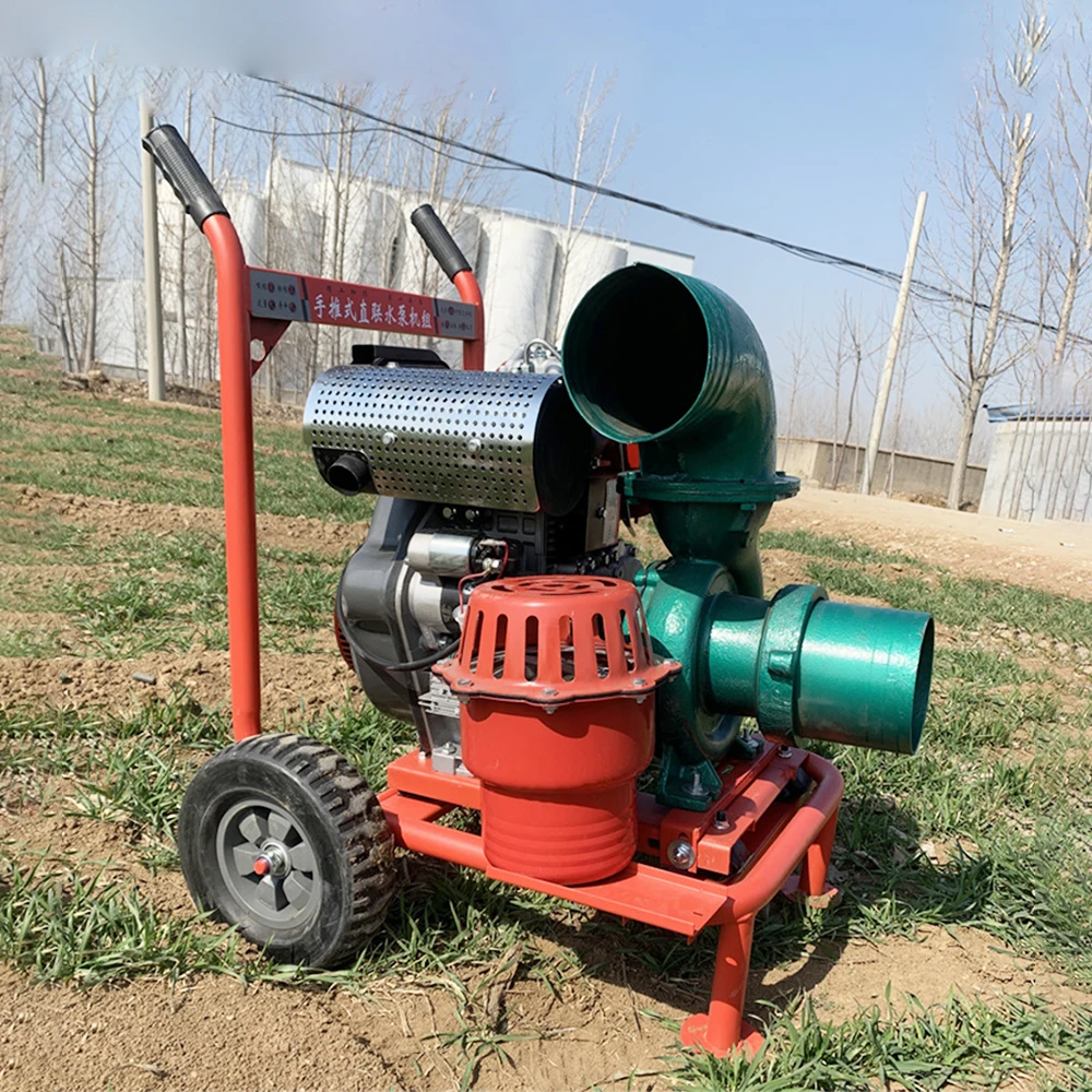 6 Inch 18hp 20hp Centrifugal Farm Irrigation Water Pump High Pressure Diesel Water Pump 10 Hp