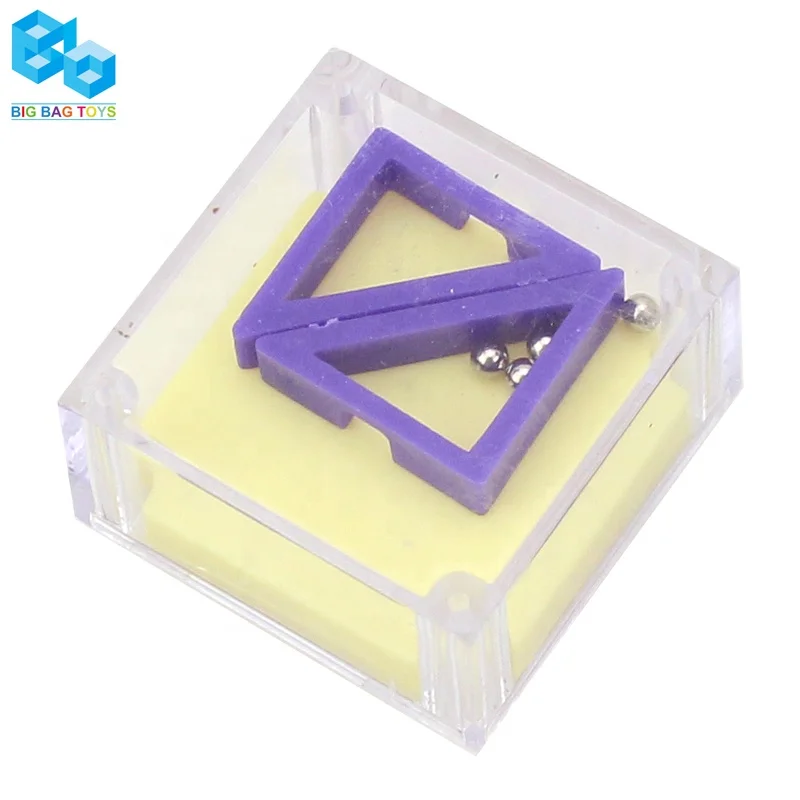 Kids Educational Toys small size 3d maze puzzle game cube toy