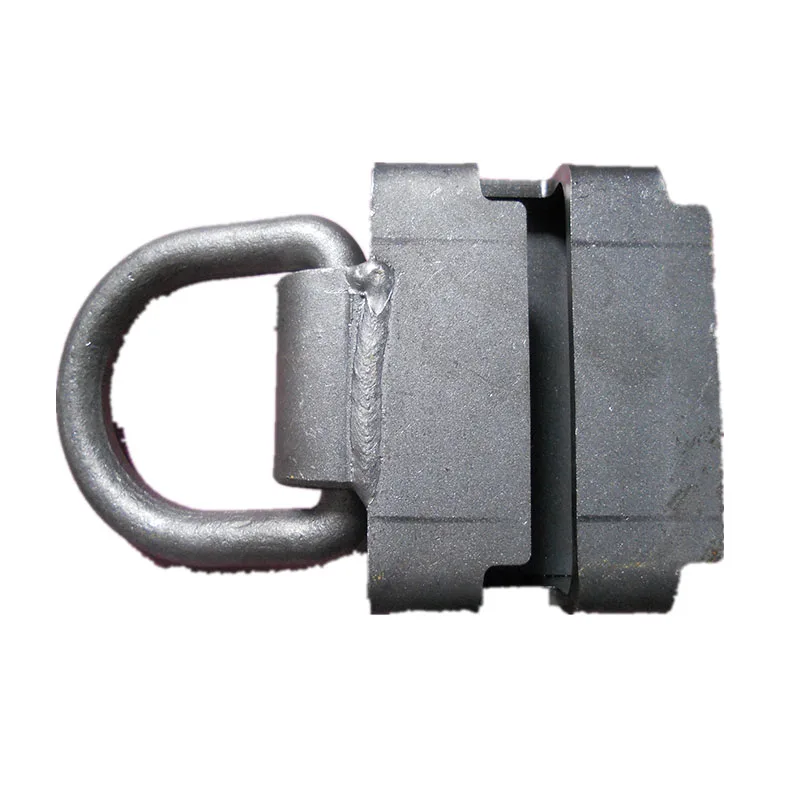 High Quality Forged Low Alloy Steel Lashing D Ring For Truck Welding Oem Auto Parts Slideable D-Rings