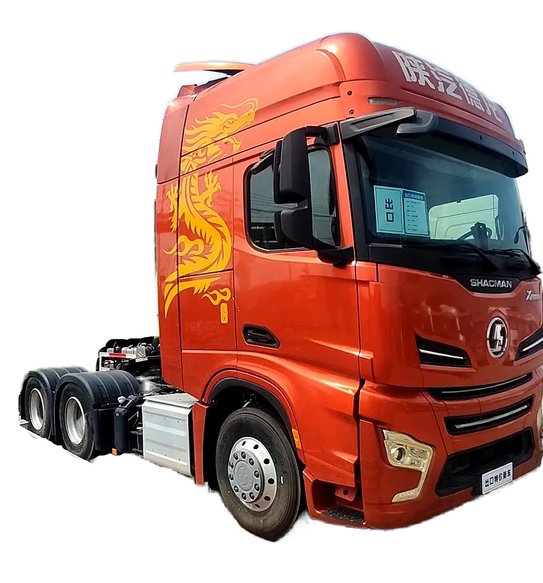 Tractor Shaanxi Automobile Delonghi X6000 6X4 National VI fuel air bag bridge automatic transmission (liquid buffer)