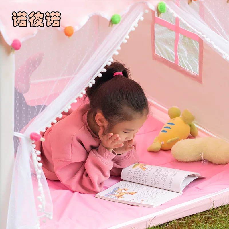 customize kid play tent red felt home tent with cheap price