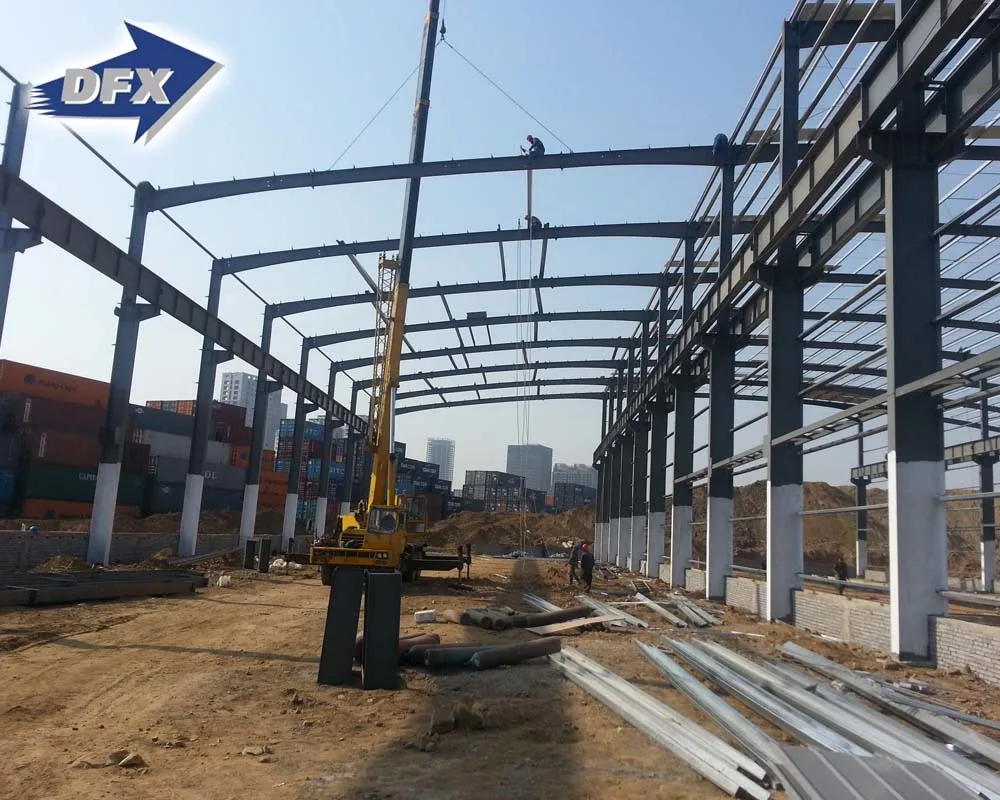 Высокопрочная и быстроустанавливаемая стальная конструкция двутавровая балка/Легкая металлическая стальные двутавровые балки для склада +