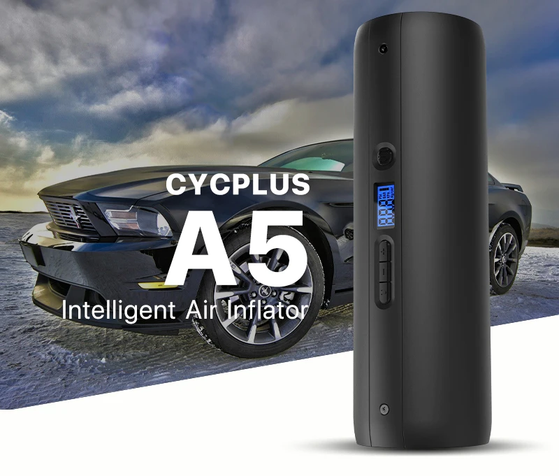 CYCPLUS A5 Car Air Pump Gadget Best Car Pump Tire Inflator 12V