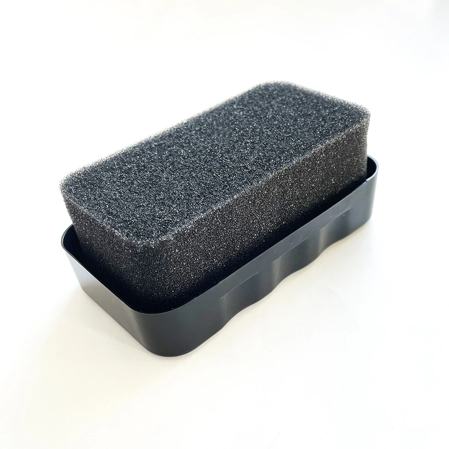 shoe cleaning leather care shoe shine polish sponge