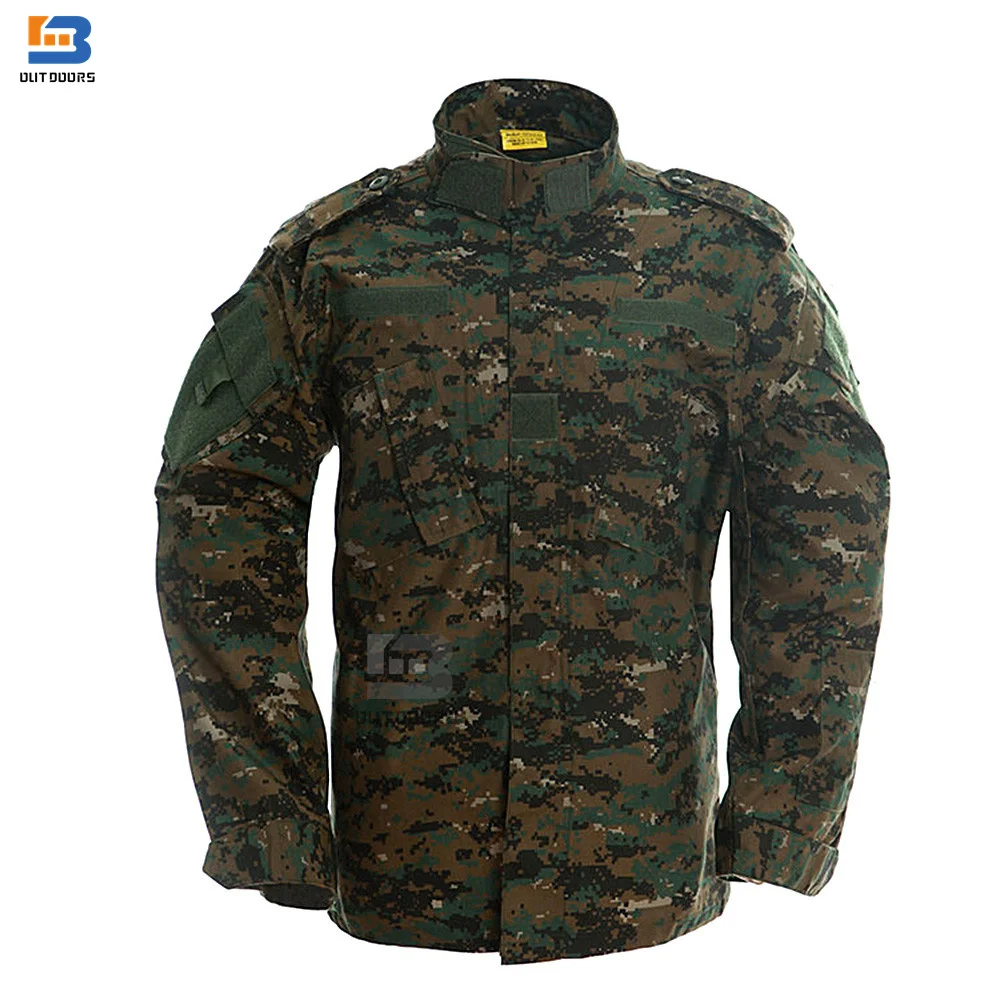 Low Price Durable Traditional Use Tactical Uniform ACU Camo