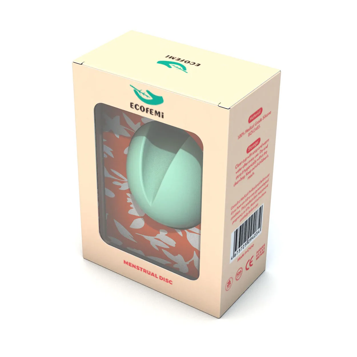 High Quality Customized Support Reusable Women Period Medical Silicone Disc Menstrual Disk For Lady