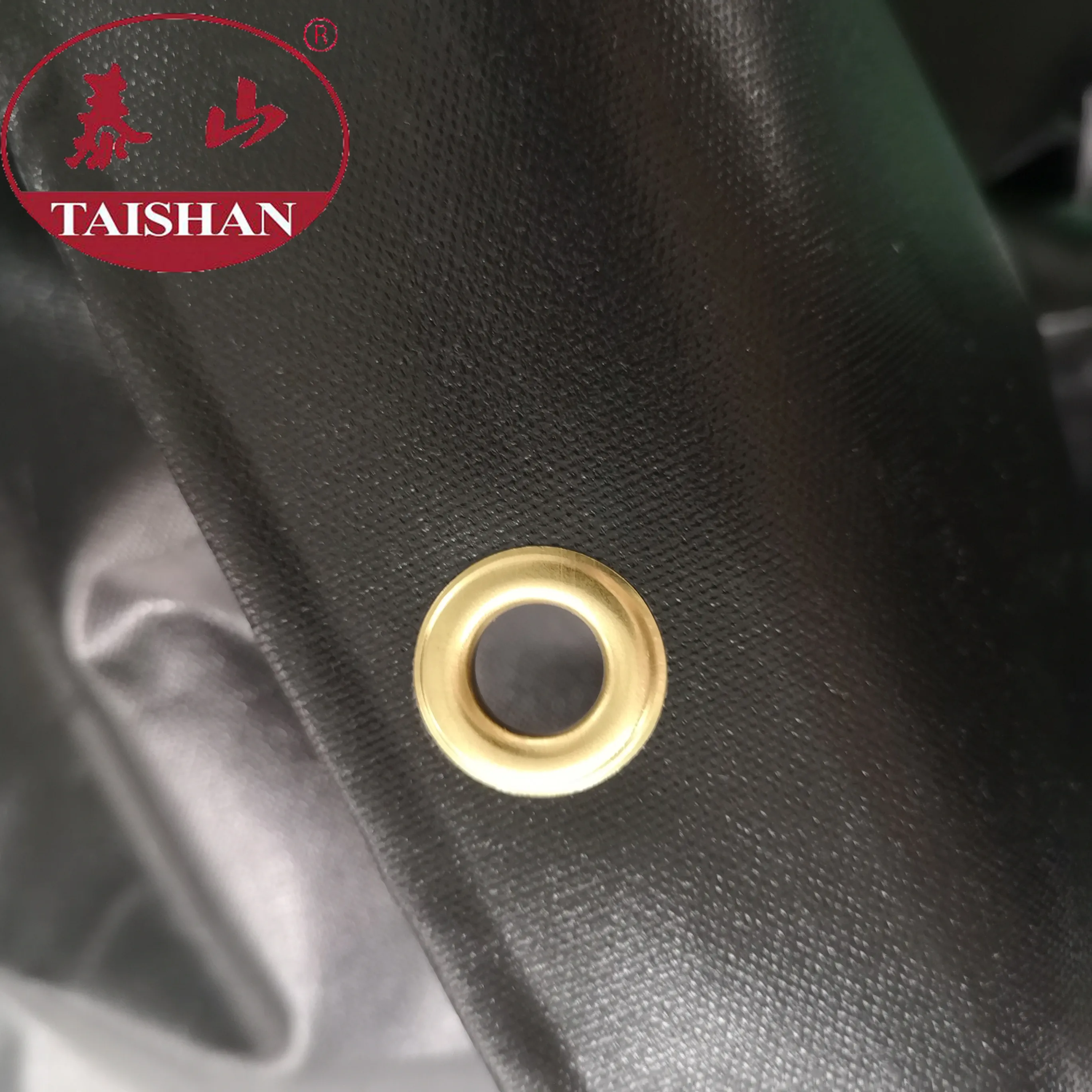 Gray color waterproof pvc coated tarpaulin awning roof tarpaulin