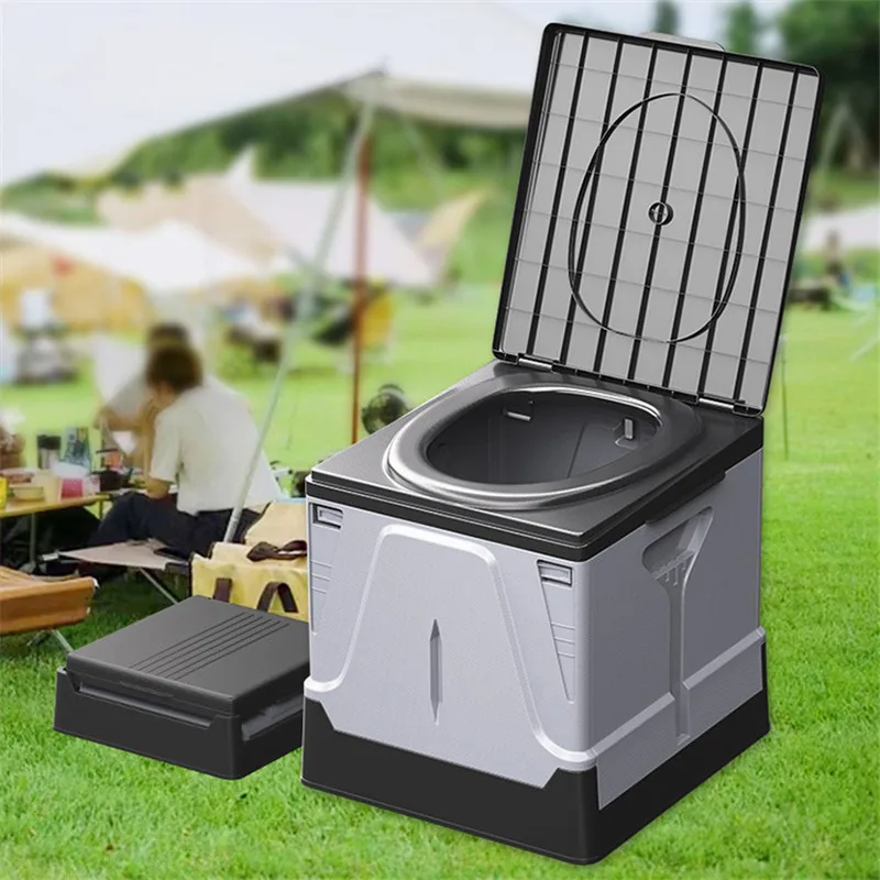Mobile plastic toilet chair wc toilets outdoor mobile plastic luxury portable potty toilet seat bathroom portable for adults
