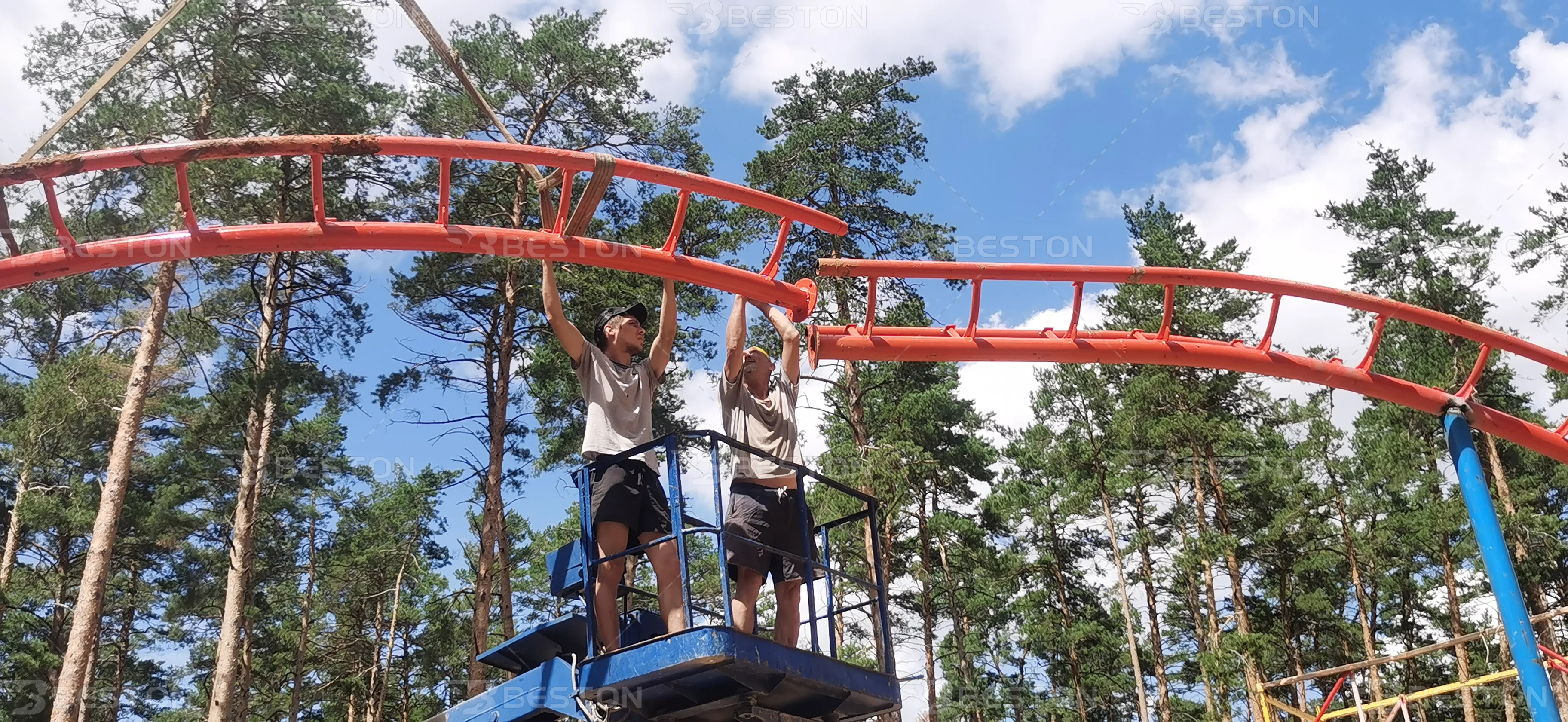 Beston Outdoor Play Ground Equipment Adults And Kids Outdoor Amusement Park Rides Project Solution