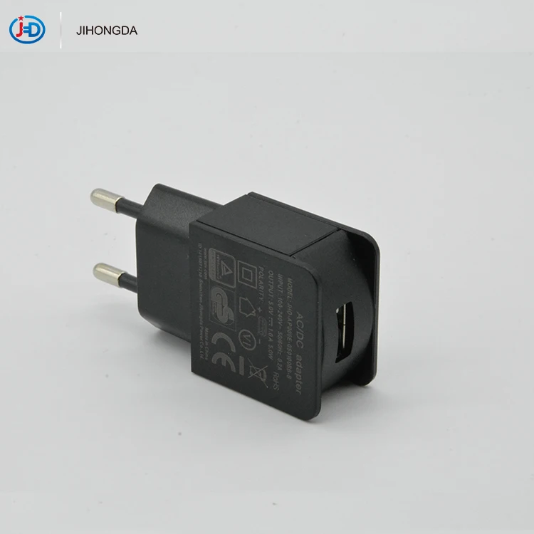 
Factory sales phone usb wall chargers 5V1A EU CE/GS 