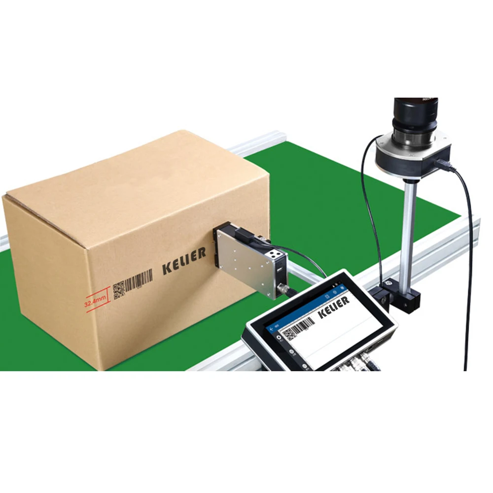 KELIER 2021 новый 32 мм-128 мм PIJ струйное оборудование пакетный код Дата принтер промышленный для коробки