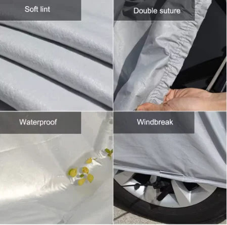Customized Outdoor Universal Full Car Body Cover Waterproof Sun Protection Anti-uv Rain Snow Waterproof Car Covers