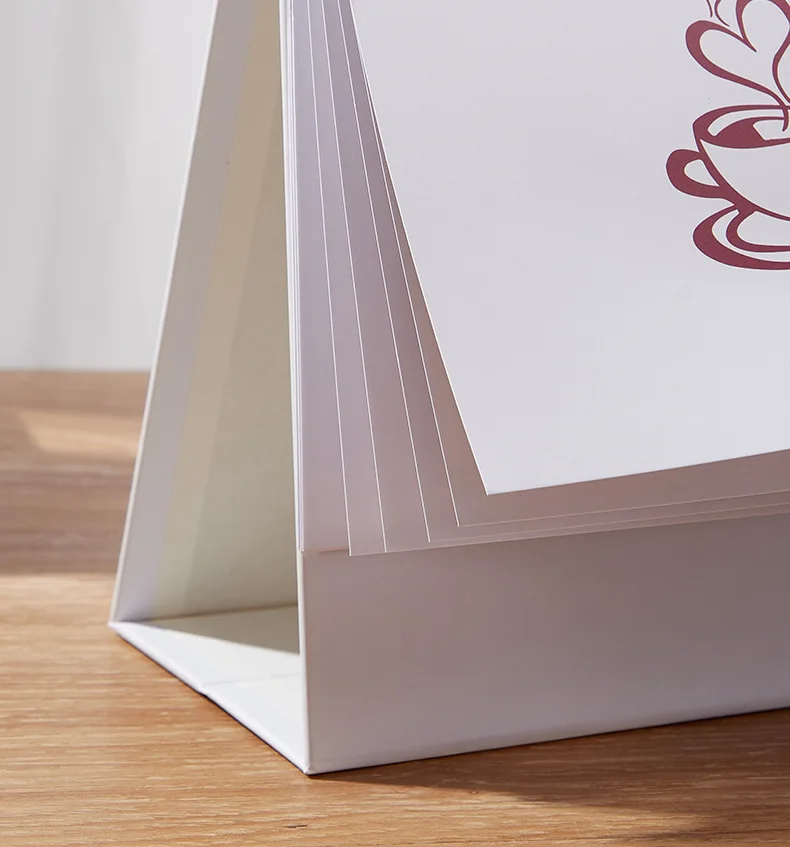 Top Inspirational Mini Pad Friendly Eco Printing Generic Custom Notepad Stand 2022 Table Desk Calendar With Sticky Notes