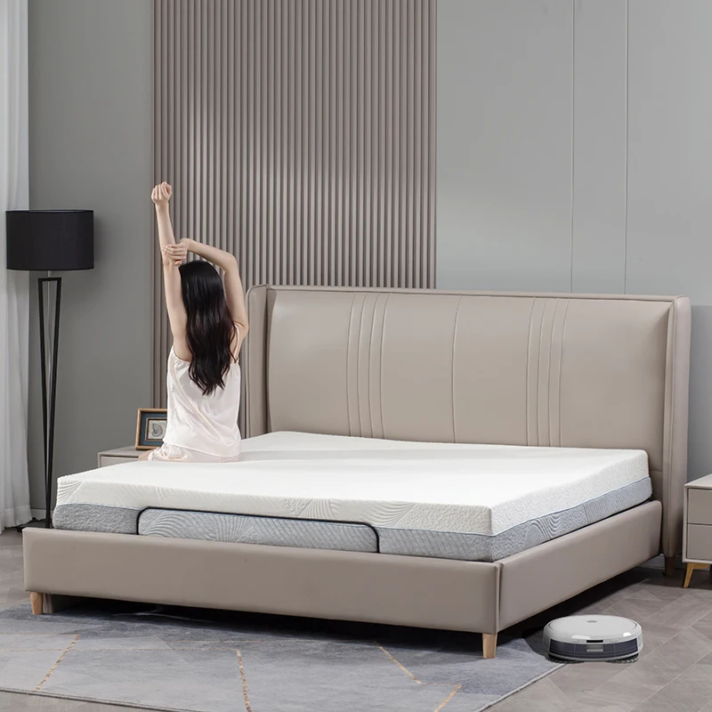 Hotel Use Sleep Well Gel Memory Foam Pocket Spring Coil Bed Mattress