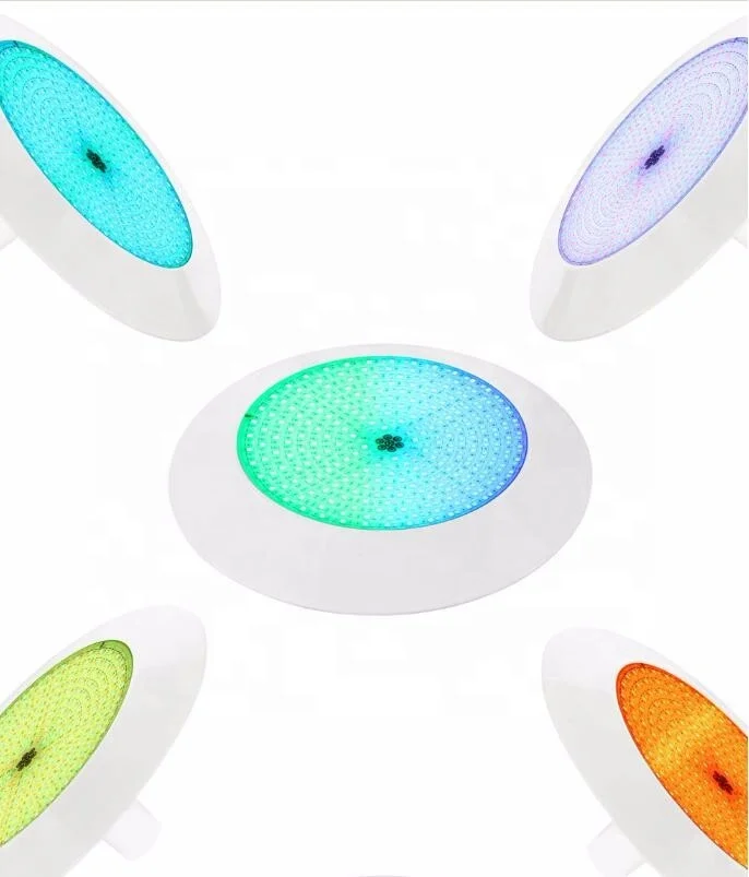 Hentech White/rgb Underwater LED Swimming Pool Light IP68 Waterproof Outdoor Led Bulb PC IP 68 Underwater LED Lighting P 90 3300