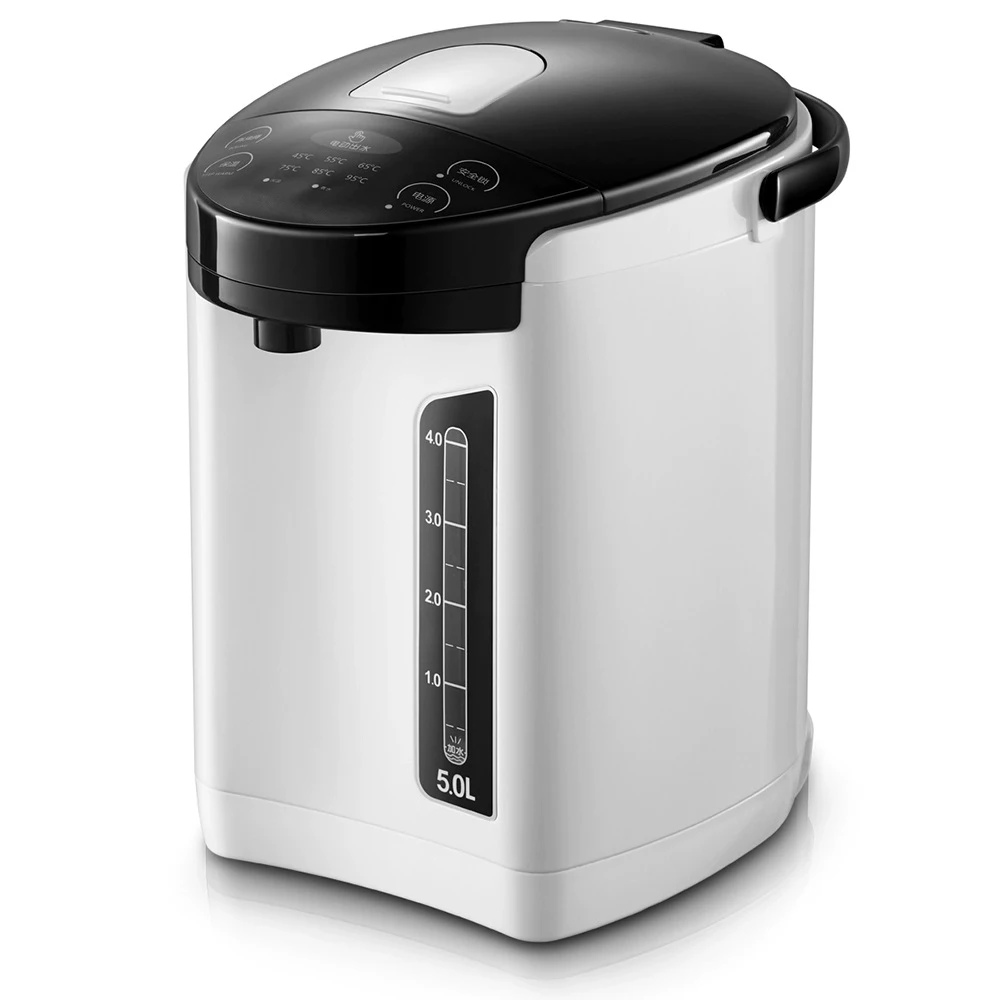 
Stainless Steel 5.0L Multi-Temperature Hot Water Pot Keep Warm Electric Air Pots Hot Water Thermos Pot 1200W 