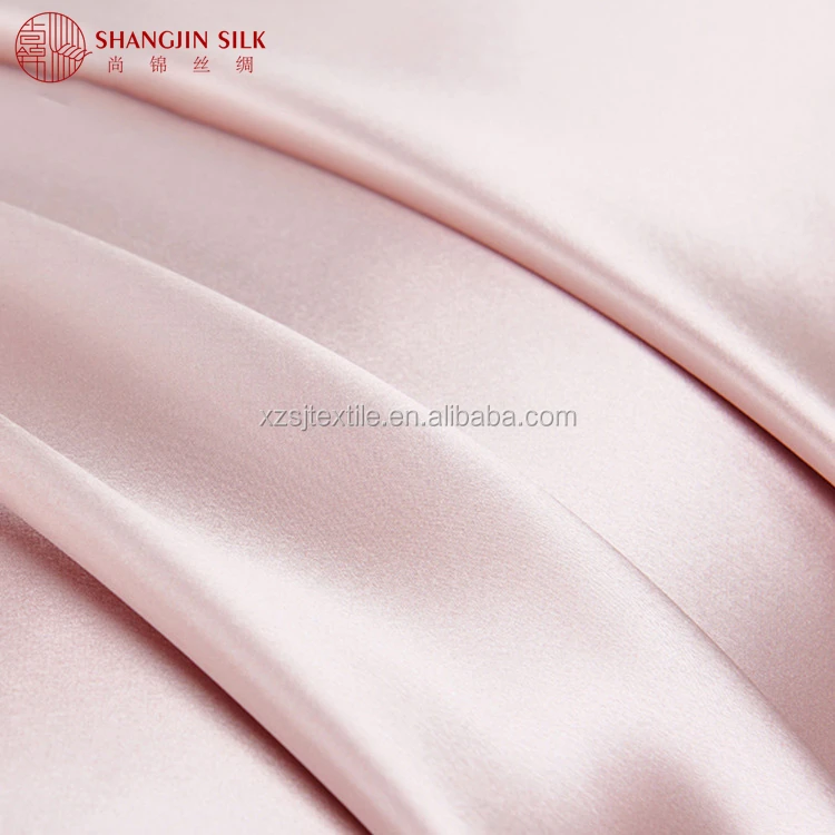 OEKO-Tex Certified 16/19/22/25MM 100% Pure Mulberry Silk Fabric Plain Dyed Charmeuse