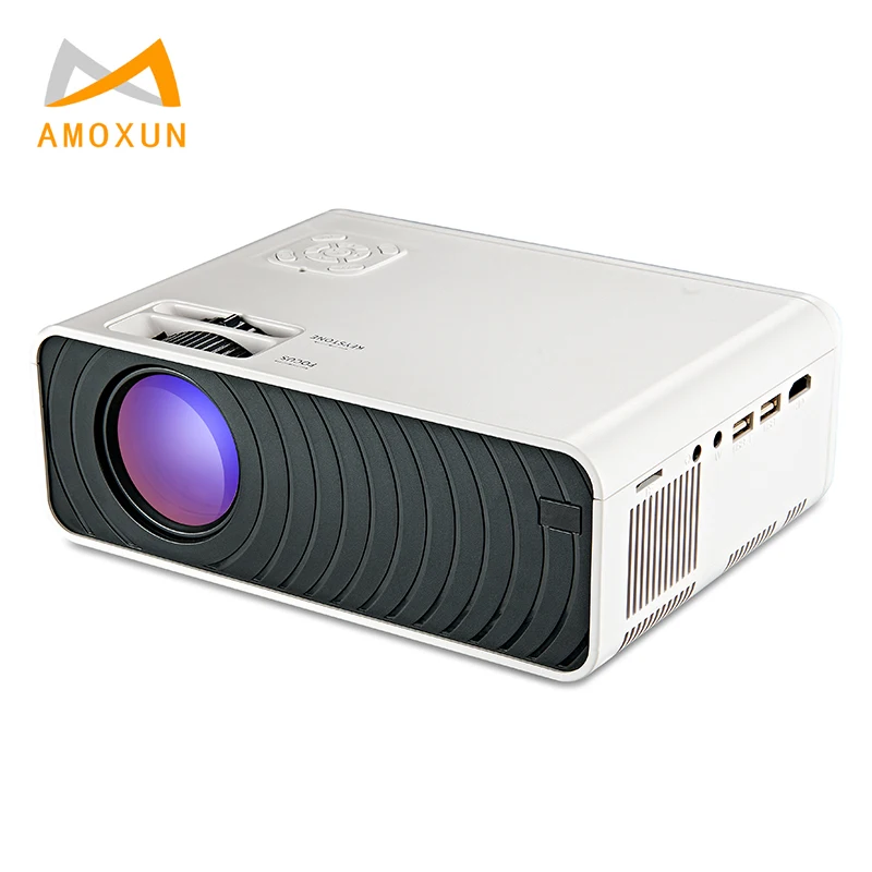 Amoxun S300 Hotsale Home Cinema 4K Smart led Mini Proyector Phone Android Portable Projector For Gift Classroom