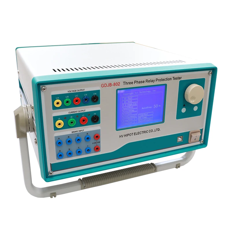 HVHIPOT Microcomputer 3 Phase Secondary Current Injection Test Set GDJB-802