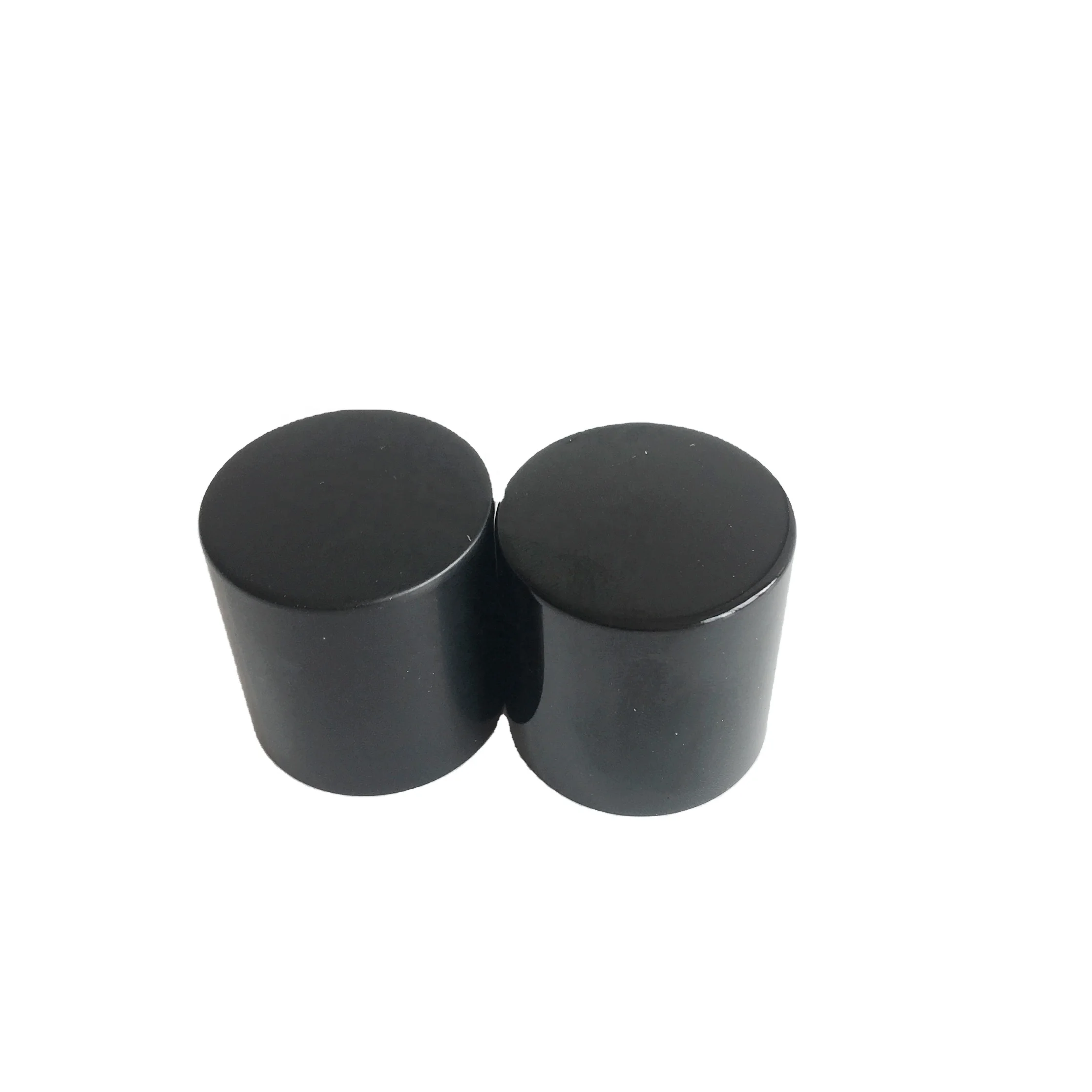 Elegant Black Aluminum Plastic Perfume Cap Easy-to-Use Screw Closure for Bottles Cosmetics and Perfumes CRIMP Feature