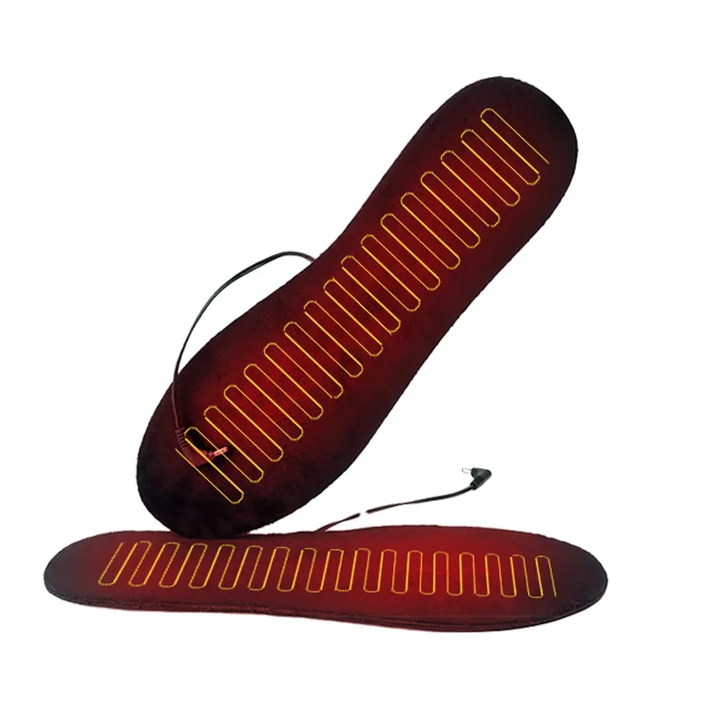Hot Sale Carbon Fiber 5v USB Heated Insole Winter Warm Heated Insole