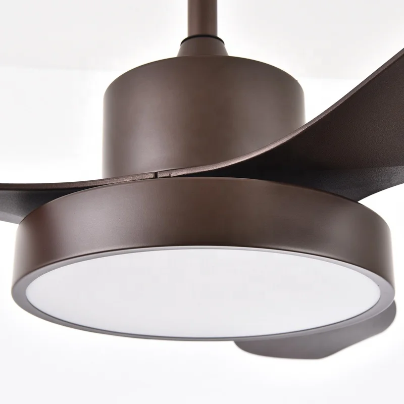 733A 48W 3300LM  ceiling fan with 3 blades DC 39X120X120CM 3000-4000-6000K remote control