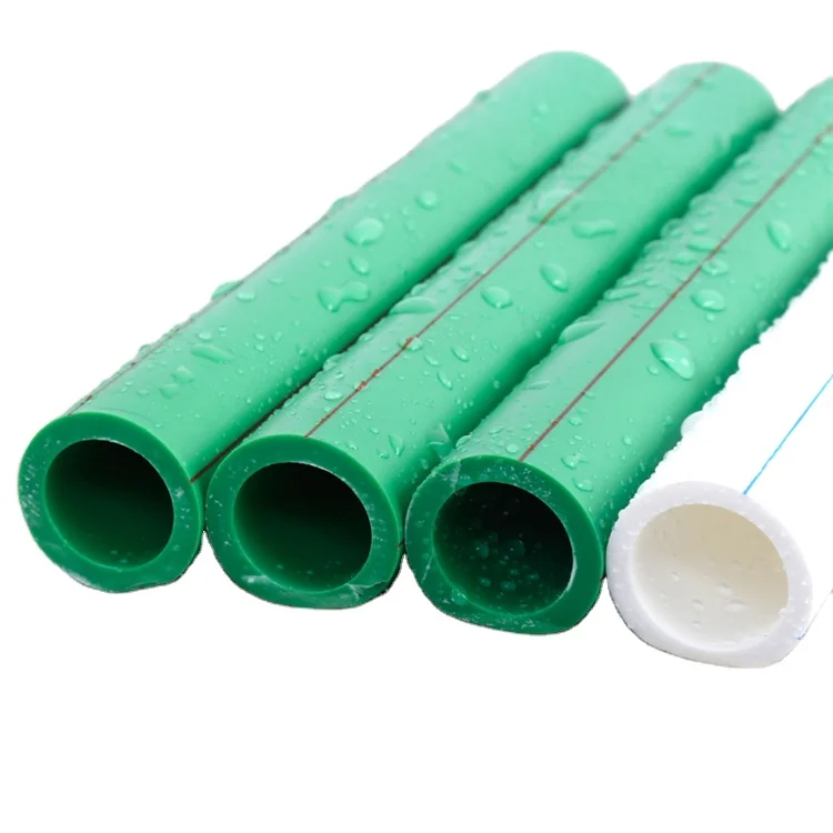 Green Polypropylene (PP) PE PC Moulded PPR Pipe Irrigation Hot Cold Water ASTM Standard Head Socket Connection Welding Necessary