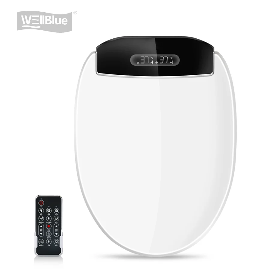 Instant hot cleaning three seconds Heated Smart bidet toilet seat Heated toilet seat  Automatic  Night Light