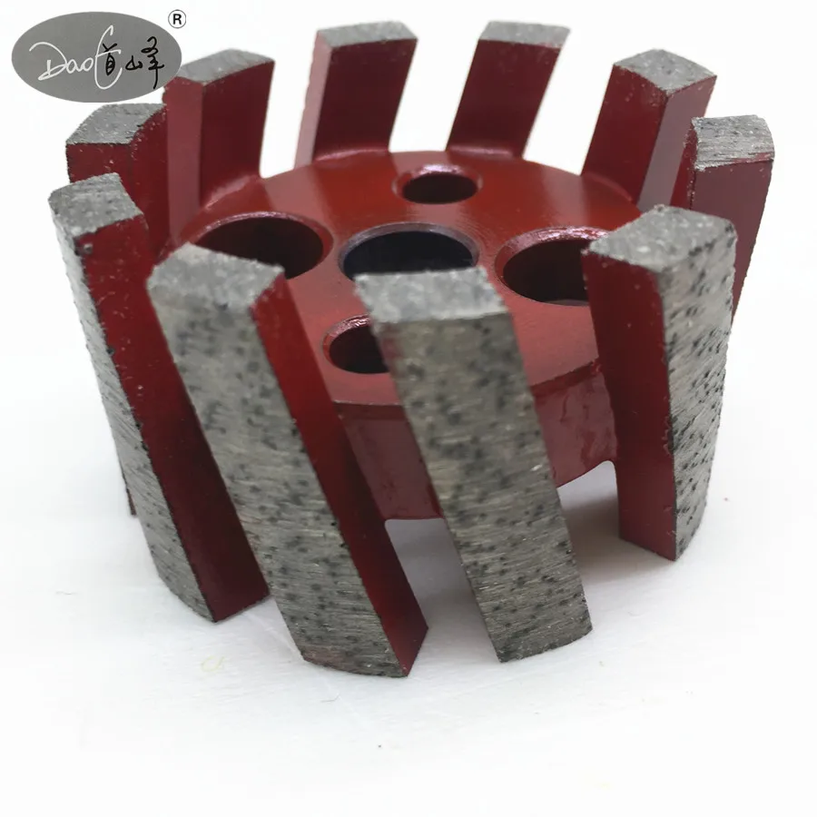 Daofeng CNC Dish Pattern Profiling Wheel for Granite Marble Aluminum Diamond Abrasive Grinding Wheel with Metal Bonding Agent