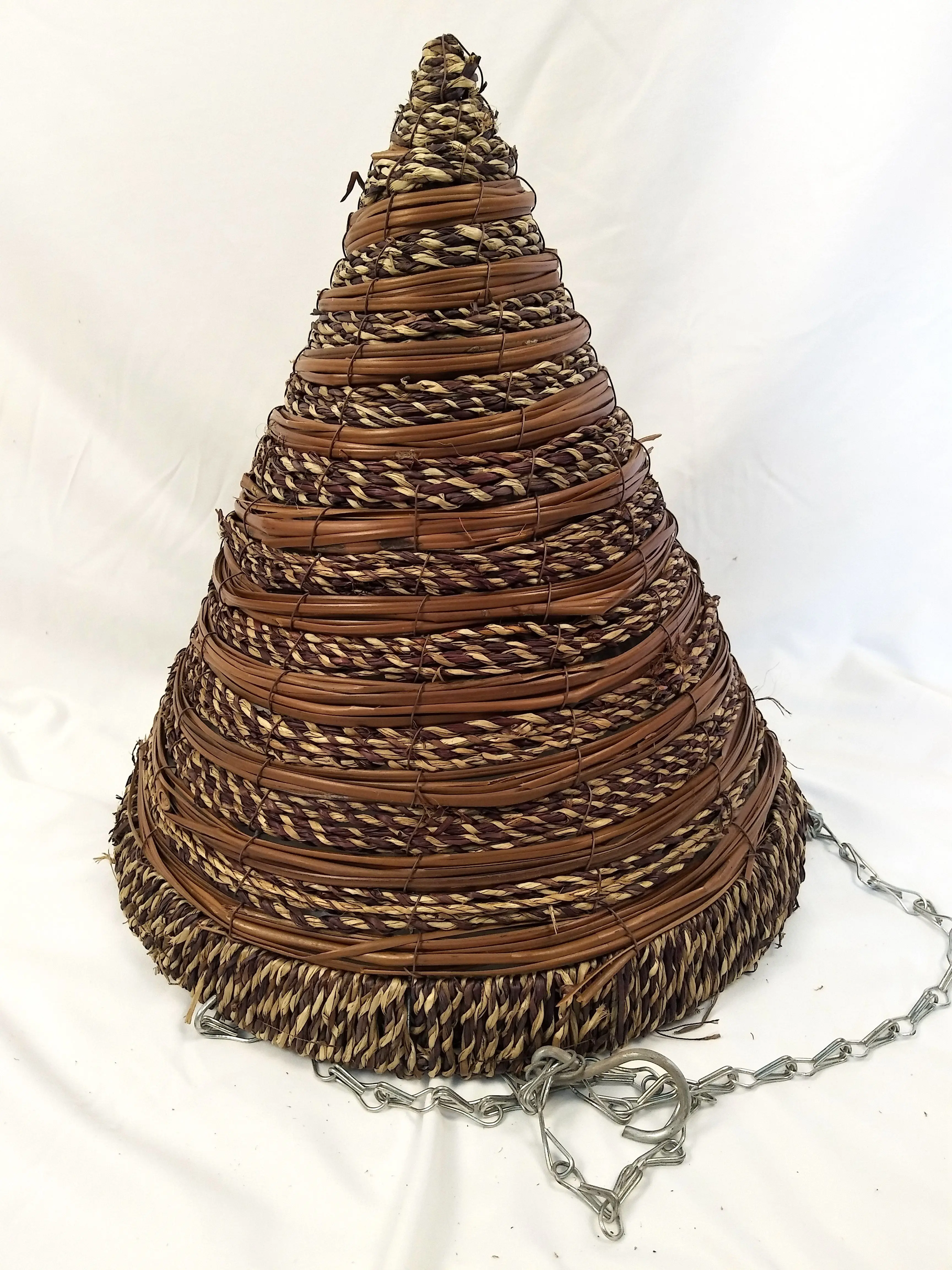 
Hot sale Wholesale Natural Seagrass Fern Hanging basket Flower Plant Pot For Home Decoration 