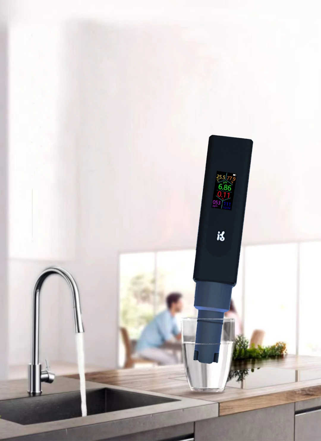 Portable pen type tds meter water testing pH Salinity TDS EC Temp 5 in 1 meter with factory price