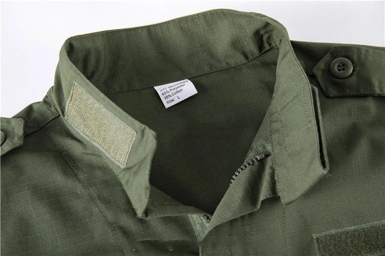 Custom Made Guard Security Uniforms Polyester/cotton Long Sleeve Property Uniform Black Breathable Special Training Clothing