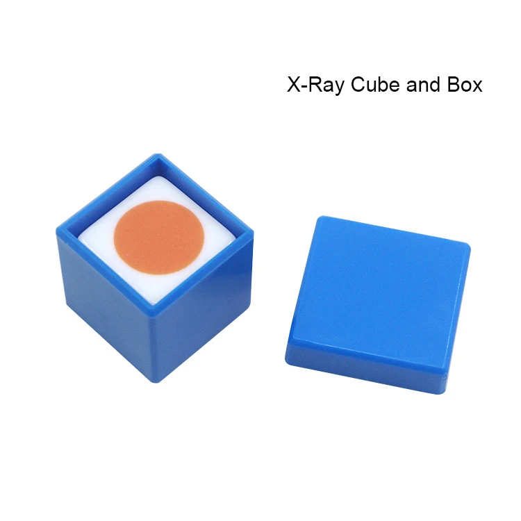 BrilliantMagic New X-Ray Cube and Box Magic Trick Prop Prediction Dice Gimmick