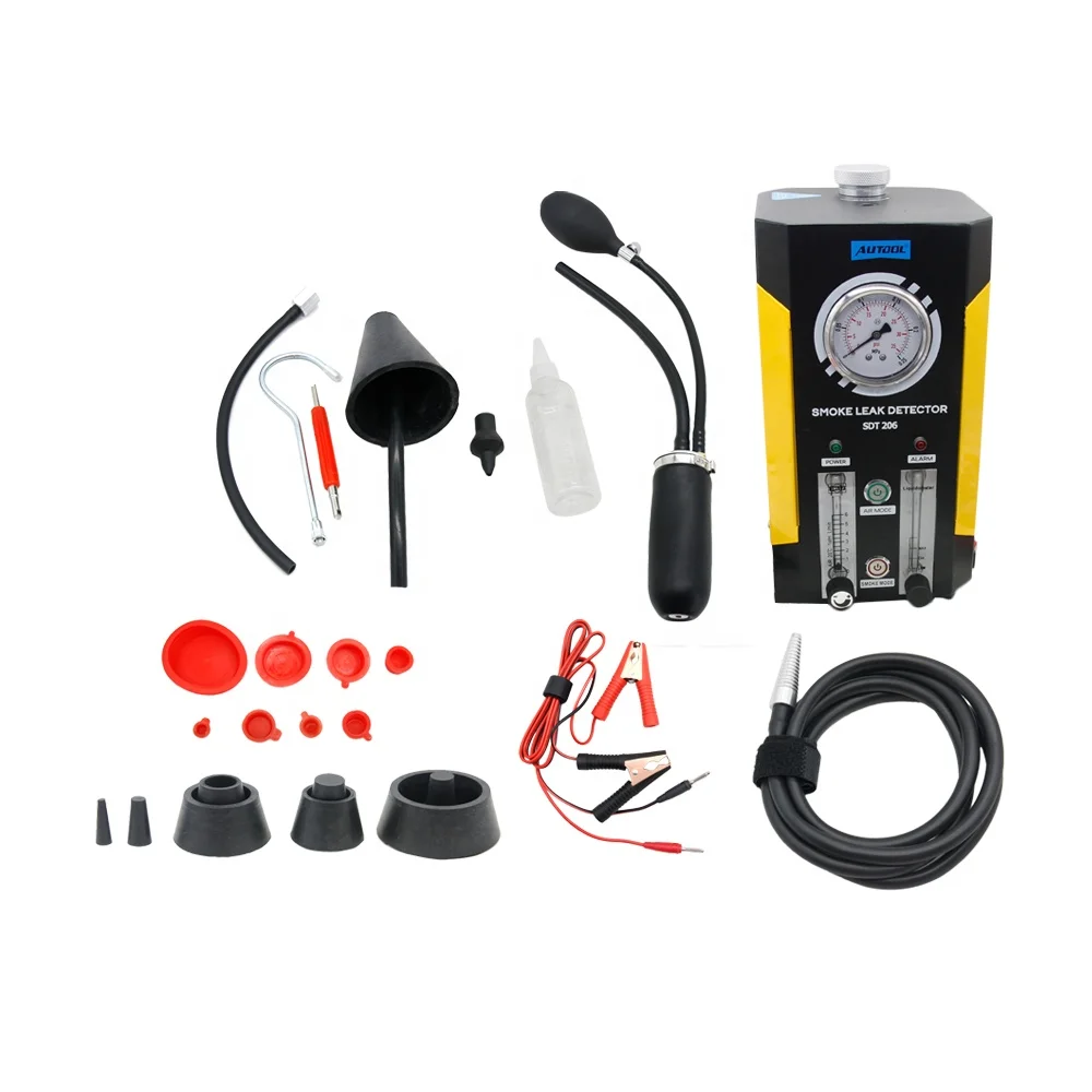 Golden Vidar SDT206 Car Smoke Leak Detector Emissions Vacuum Leak Detection Diagnostic