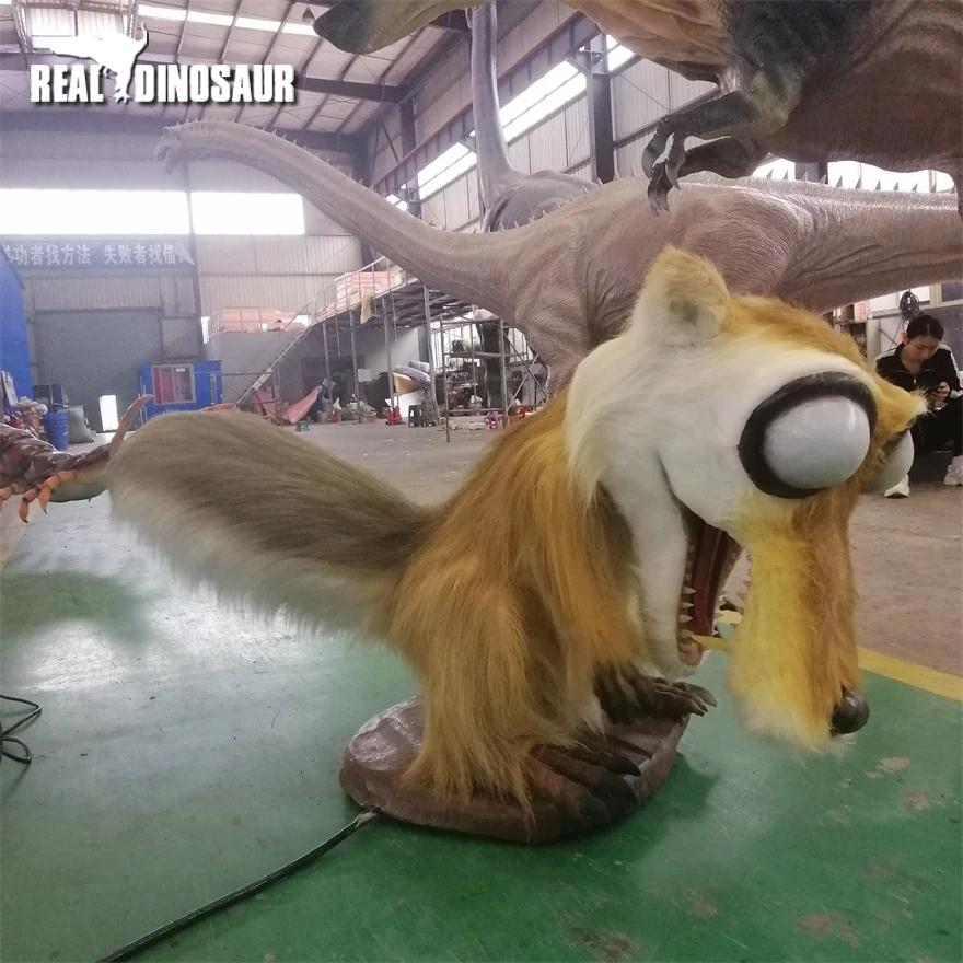Stimulate Animatronic Animal Model Squirrel Robot