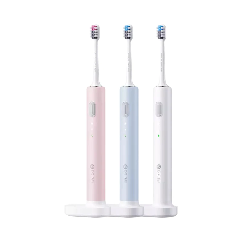 modern high quality eco friendly portable dual finger ultrasonic auto electric toothbrush cleaner machine 2021 set oral b china