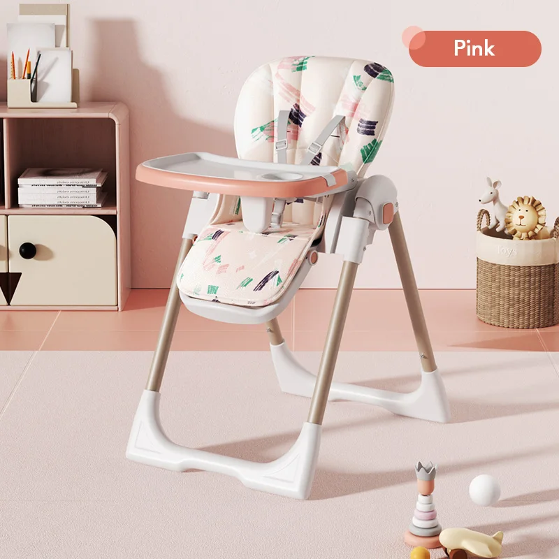 Multifunction 3 ln 1 easy to detachable safe folding high chair for feeding dining