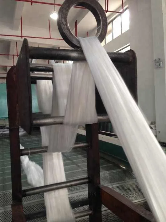 Modified Polyester Cationic Bosilun Fiber 2dx51mm Tow Tops instead of  Acrylic Fiber