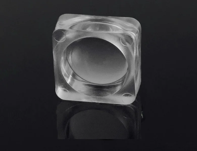 10.3*10.3mm 60 120 degree SMD 5050 led optical lens for led lights